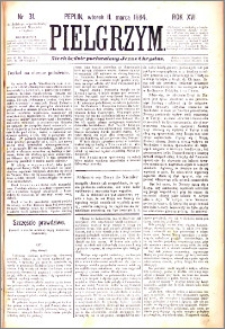 Pielgrzym, pismo religijne dla ludu 1884 nr 31