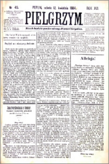 Pielgrzym, pismo religijne dla ludu 1884 nr 45