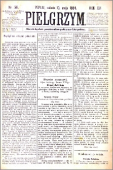 Pielgrzym, pismo religijne dla ludu 1884 nr 56