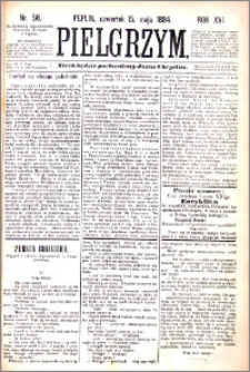 Pielgrzym, pismo religijne dla ludu 1884 nr 58