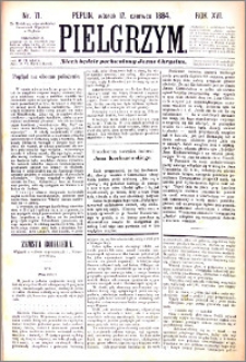 Pielgrzym, pismo religijne dla ludu 1884 nr 71