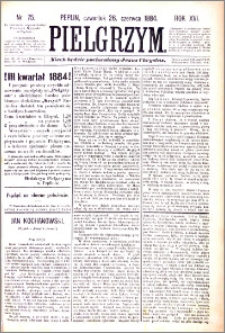 Pielgrzym, pismo religijne dla ludu 1884 nr 75