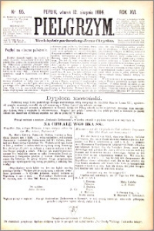 Pielgrzym, pismo religijne dla ludu 1884 nr 95