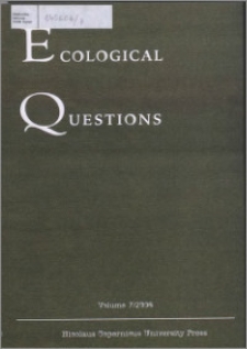Ecological Questions Vol. 7 (2006)