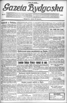 Gazeta Bydgoska 1922.08.26 R.1 nr 47