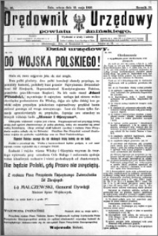 Orędownik Urzędowy powiatu Żnińskiego 1926.05.15 R.39 nr 38