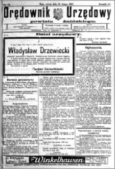 Orędownik Urzędowy powiatu Żnińskiego 1927.02.12 R.40 nr 13