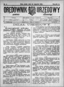Orędownik Urzędowy powiatu Żnińskiego 1928.18.04 R.41 nr 4