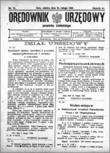 Orędownik Urzędowy powiatu Żnińskiego 1928.02.18 R.41 nr 13