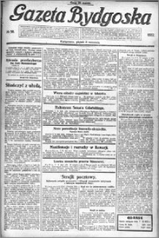 Gazeta Bydgoska 1922.09.08 R.1 nr 58