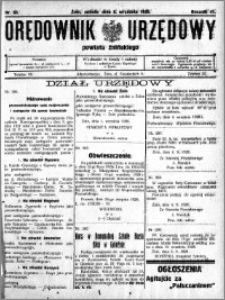 Orędownik Urzędowy powiatu Żnińskiego 1928.09.08 R.41 nr 65
