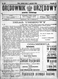 Orędownik Urzędowy powiatu Żnińskiego 1928.12.01 R.41 nr 88