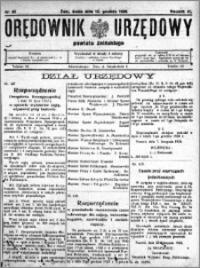 Orędownik Urzędowy powiatu Żnińskiego 1928.12.12 R.41 nr 91
