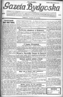Gazeta Bydgoska 1922.09.14 R.1 nr 63