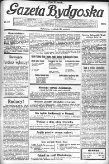 Gazeta Bydgoska 1922.09.24 R.1 nr 72