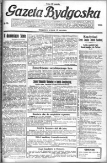 Gazeta Bydgoska 1922.09.26 R.1 nr 73