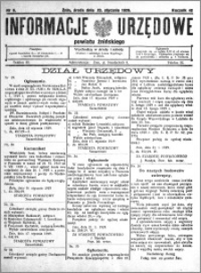 Informacje Urzędowe powiatu Żnińskiego 1929.01.23 R.42 nr 6