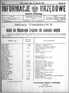 Informacje Urzędowe powiatu Żnińskiego 1929.01.26 R.42 nr 7