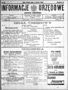 Informacje Urzędowe powiatu Żnińskiego 1929.03.06 R.42 nr 16