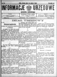 Informacje Urzędowe powiatu Żnińskiego 1929.03.13 R.42 nr 18