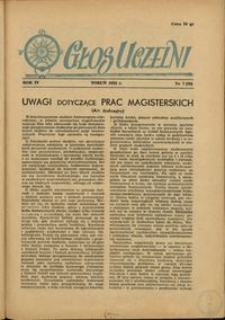 Głos Uczelni / UMK R. 5 nr 7 (28) (1955)