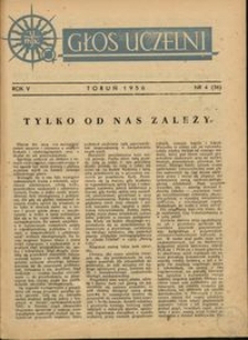 Głos Uczelni / UMK R. 5 nr 4 (36) (1956)