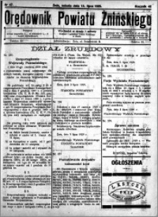 Orędownik Powiatu Żnińskiego 1929.07.13 R.42 nr 47