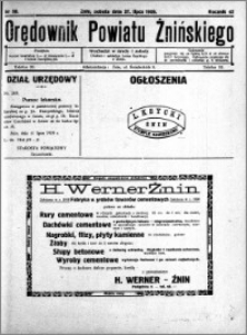 Orędownik Powiatu Żnińskiego 1929.07.27 R.42 nr 50