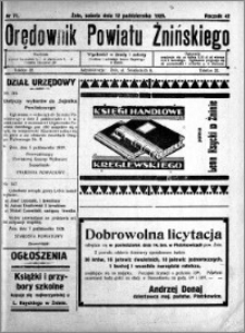 Orędownik Powiatu Żnińskiego 1929.10.12 R.42 nr 71