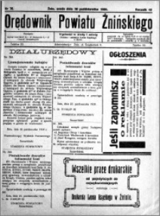 Orędownik Powiatu Żnińskiego 1929.10.30 R.42 nr 76