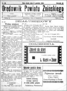 Orędownik Powiatu Żnińskiego 1929.12.11 R.42 nr 85