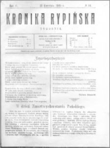 Kronika Rypińska 1925, R. 2 nr 14