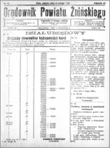 Orędownik Powiatu Żnińskiego 1930.02.08 R.43 nr 9