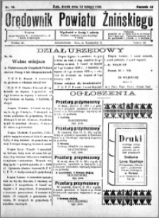 Orędownik Powiatu Żnińskiego 1930.02.12 R.43 nr 10