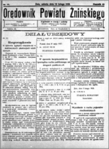 Orędownik Powiatu Żnińskiego 1930.02.15 R.43 nr 11