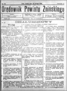 Orędownik Powiatu Żnińskiego 1930.02.26 R.43 nr 13