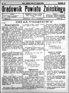 Orędownik Powiatu Żnińskiego 1930.03.15 R.43 nr 17