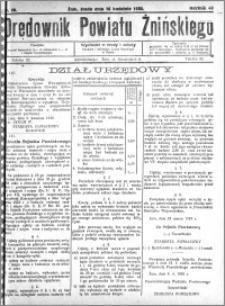 Orędownik Powiatu Żnińskiego 1930.04.16 R.43 nr 26