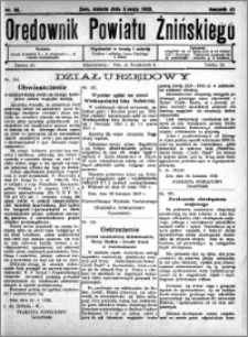 Orędownik Powiatu Żnińskiego 1930.05.03 R.43 nr 30