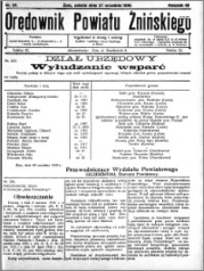 Orędownik Powiatu Żnińskiego 1930.09.27 R.43 nr 67
