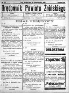 Orędownik Powiatu Żnińskiego 1930.10.29 R.43 nr 75