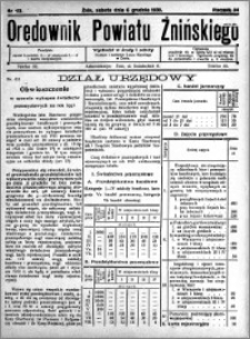 Orędownik Powiatu Żnińskiego 1930.12.06 R.43 nr 83