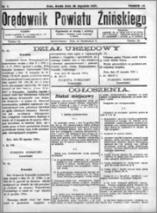 Orędownik Powiatu Żnińskiego 1931.01.28 R.44 nr 7
