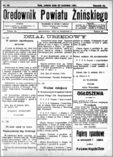 Orędownik Powiatu Żnińskiego 1931.04.25 R.44 nr 29