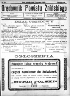 Orędownik Powiatu Żnińskiego 1931.06.06 R.44 nr 37