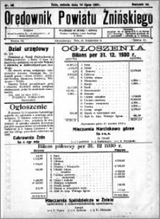 Orędownik Powiatu Żnińskiego 1931.07.18 R.44 nr 46