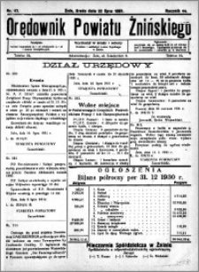 Orędownik Powiatu Żnińskiego 1931.07.22 R.44 nr 47