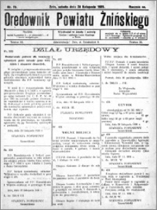 Orędownik Powiatu Żnińskiego 1931.11.28 R.44 nr 70