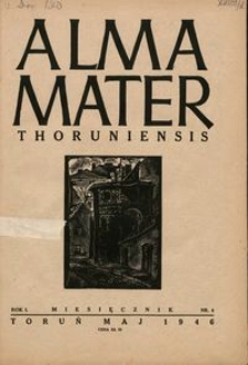 Alma Mater Thoruniensis R. 1 nr 4 (maj 1946)
