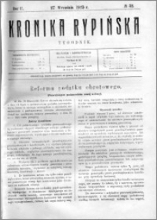 Kronika Rypińska 1925, R. 2 nr 38